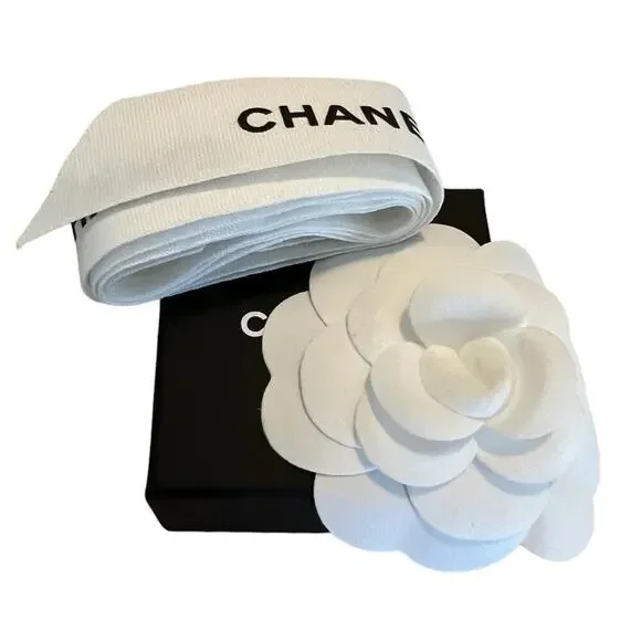 CHANEL Women's Stunning Silver Strass and Crystal CC Long Dangle Earrings - NWT - Picture 8 of 8